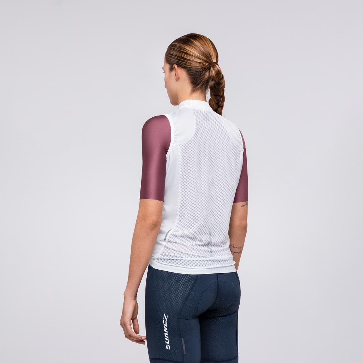 CHALECO CORTAVIENTO MUJER BARRIER WHITE4