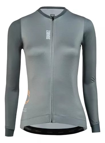 JERSEY MUJER ML LOCK GRAY 2.31