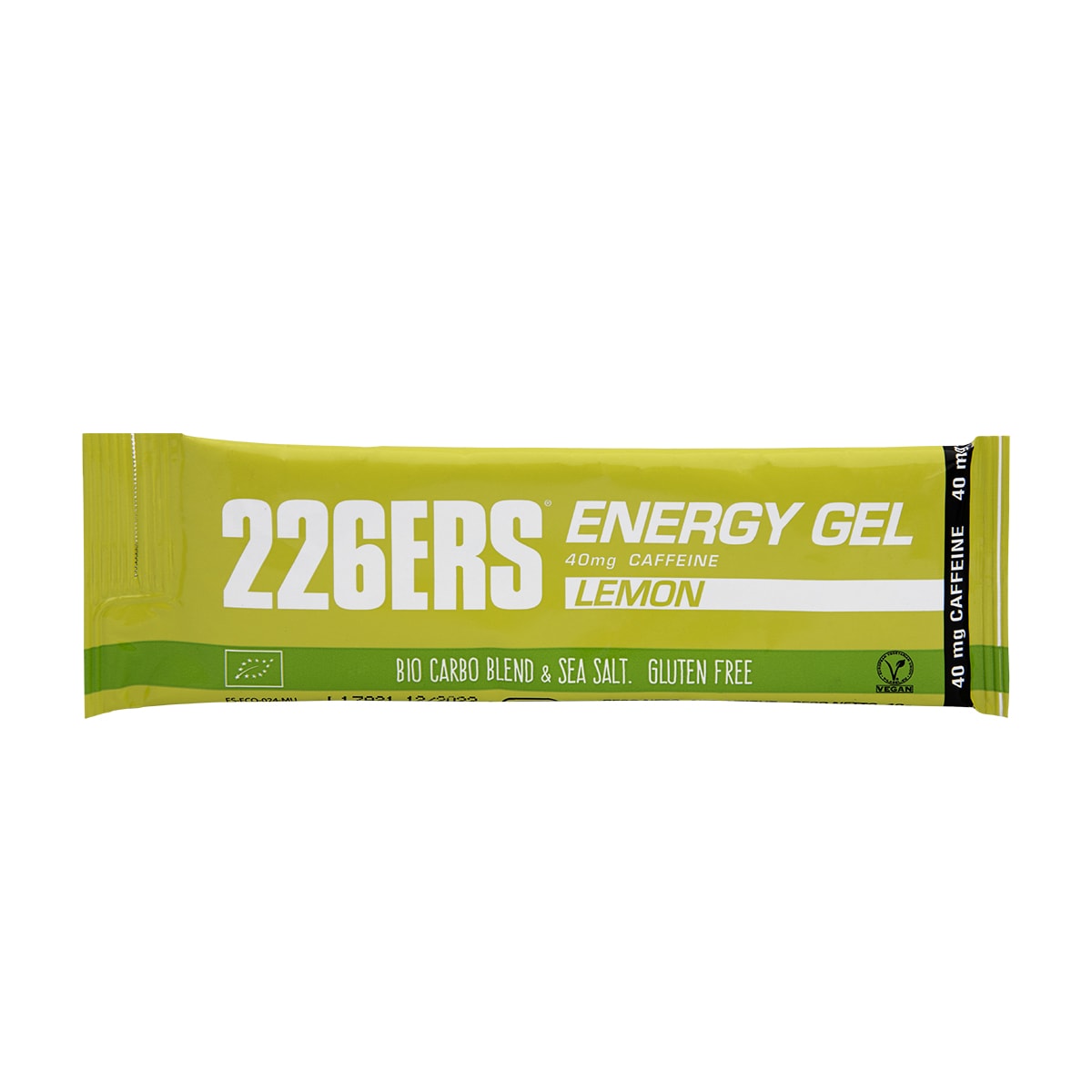 ENERGY GEL BIO 40gr LEMON 40mg CAFFEINE1