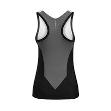 WOMEN'S GEN II ELITE AERO SLEEVELESS TRI TOP - WHITE/BLACK2