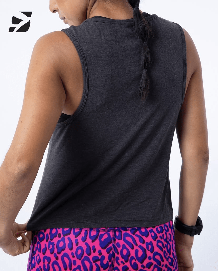 Polo Running Gris Oscuro SM1