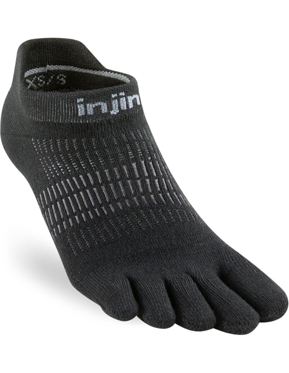 Injinji - Medias RUN Lightweight No-Show Coolmax Negro1