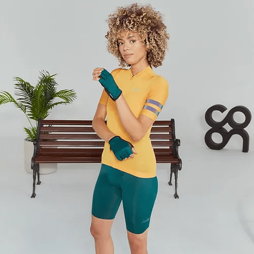 BIB SHORT C/T MUJER THE NEO LUXE JADE3