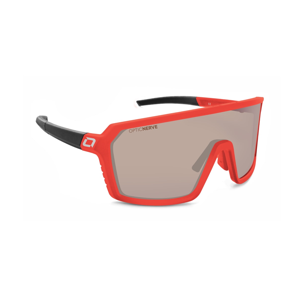 Lentes FixiePHENOM Rojo brillante Optic Nerve2