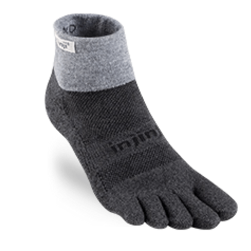 Injinji - Medias TRAIL Midweight Mid-Crew Coolmax Granito1
