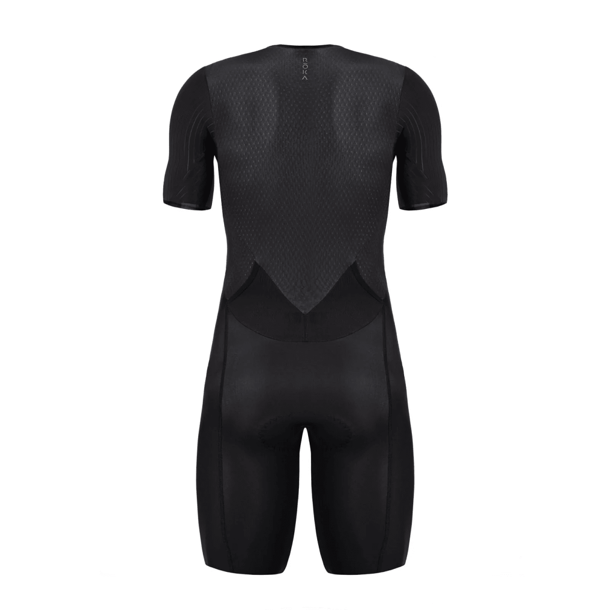 MEN'S GEN II ELITE AERO SHORT SLEEVE TRI SUIT - BLACK2