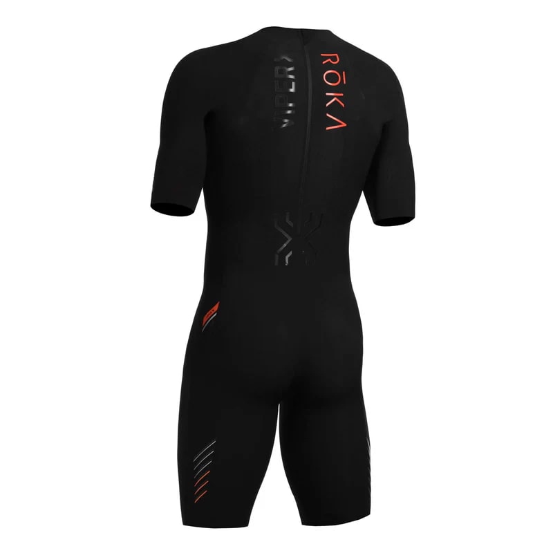MEN VIPER ELITE SWIMSKIN MANGA CORTA  blk/red2