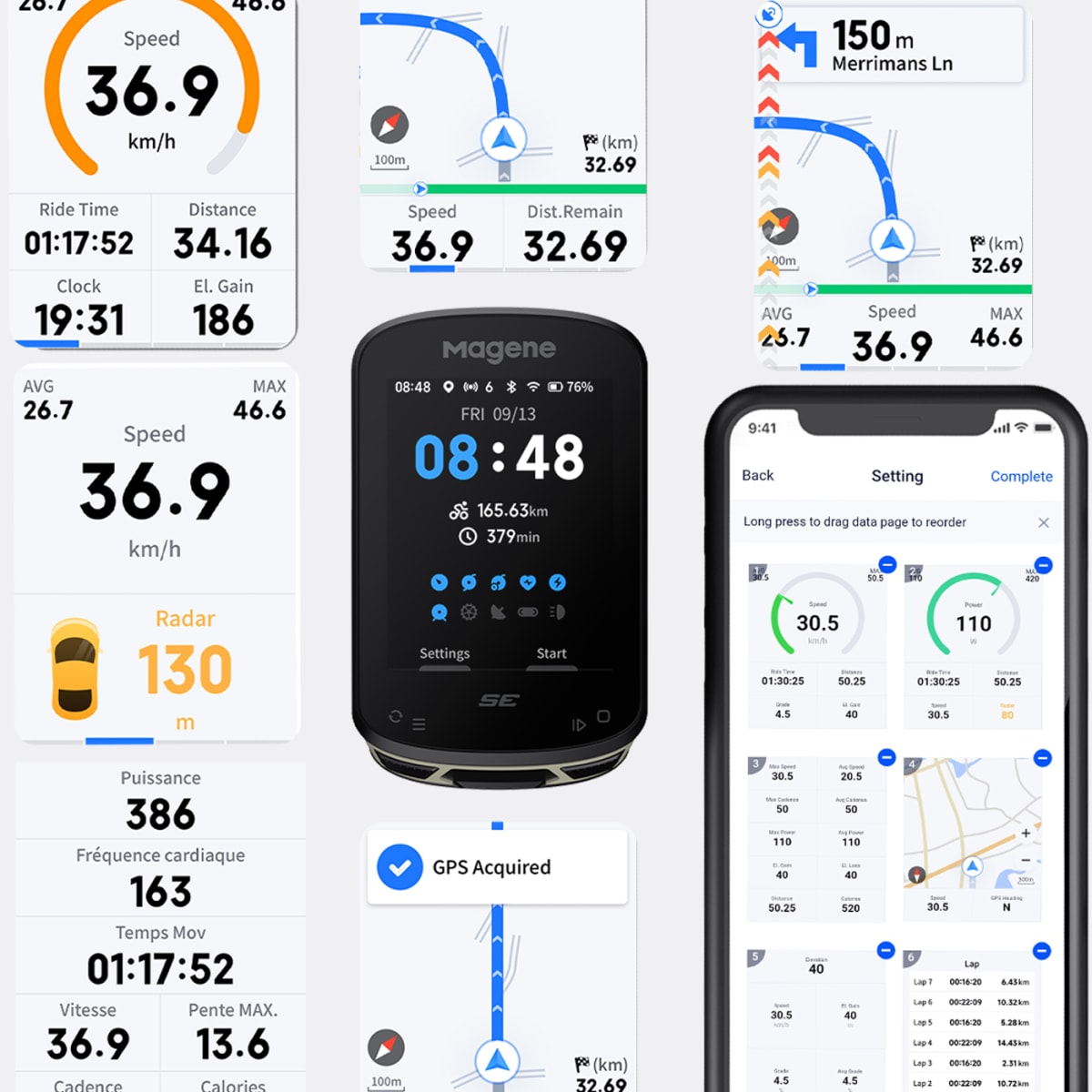 CICLOCOMPUTADOR C506 MAGENE1