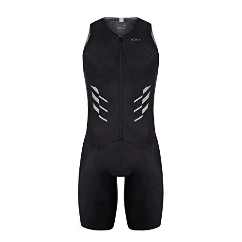 MEN'S GEN II ELITE AERO SLEEVELESS TRI SUIT - BLACK1