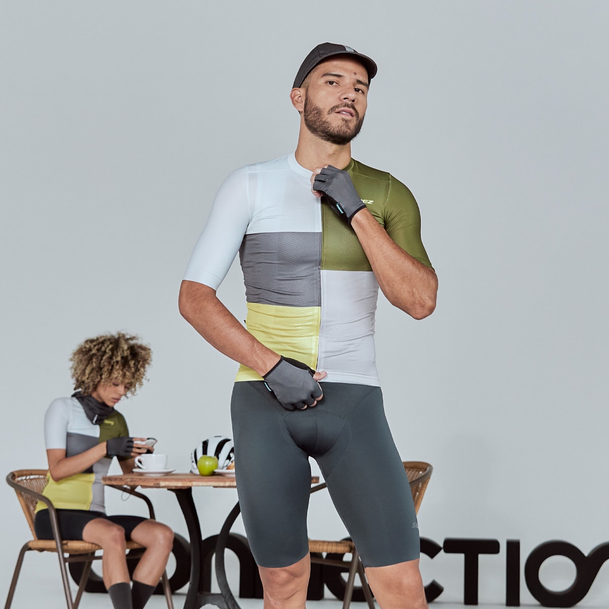 BIB SHORT C/T HOMBRE UNIQUE SMOKE3