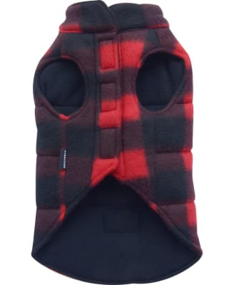 ABRIGO LEÑADOR ROJO L