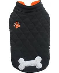 ABRIGO NEGRO CON HUESITO M