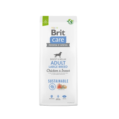 BRIT CARE DOG CHICKEN & INSECT ADULT LARGE BREED 3KG1