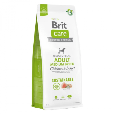 BRIT CARE DOG CHICKEN & INSECT ADULT MEDIUM BREED