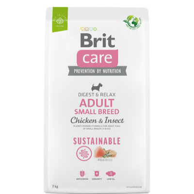 BRIT CARE DOG CHICKEN & INSECT ADULT SMALL BREED