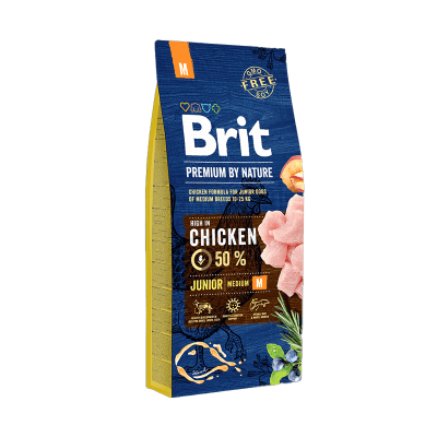 BRIT PREMIUM BY NATURE JUNIOR MEDIUM 15KG1