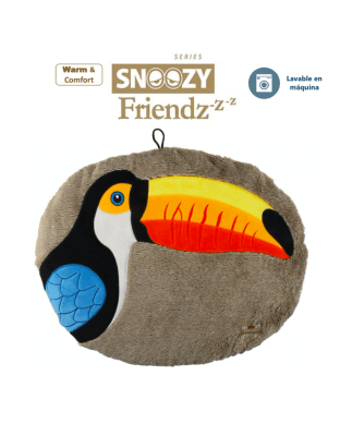 SNOOZY FRIENDS COJIN CAMA FORMA 3D1