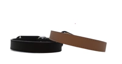 COLLAR CUERO CON DISEÑO DE PERRO