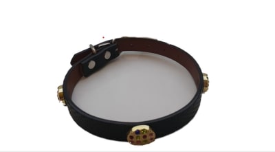 COLLAR DE CUERINA CON DIAMANTE1