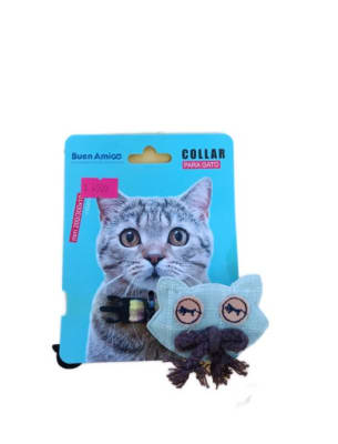 COLLAR PARA GATO CON PELUCHE1