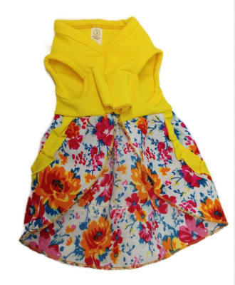 DISFRAZ TRAJE HUASA AMARILLO