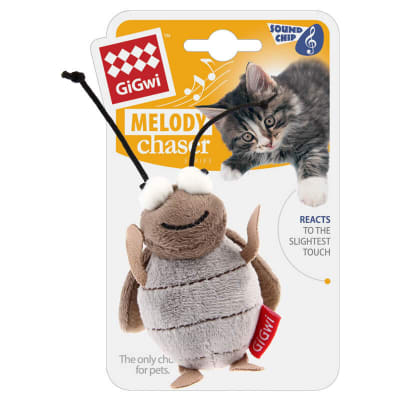 GIGWI GRILLO MELODY CHASER JUGUETE PARA GATO1