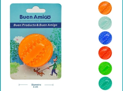 PELOTA LIMPIA DIENTES CON AROMA