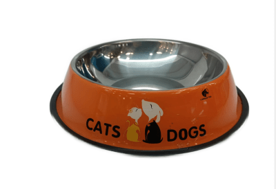 PLATO ACERO COLORES CATS DOGS