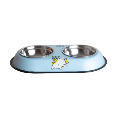 PLATO DOBLE BASE METALICA