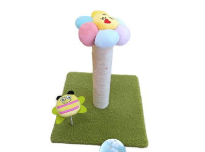 RASCADOR JARDIN FLOR Y ABEJA