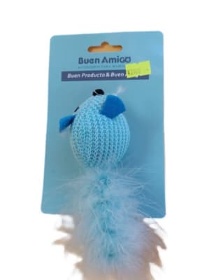 RATON CON COLA DE PLUMAS