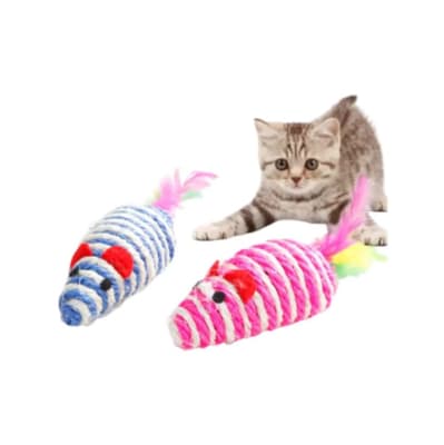 JUGUETE RATON PITA CON PLUMA