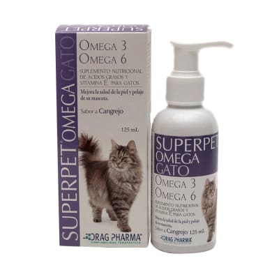 SUPLEMENTO NUTRICIONAL GATOS SUPERPET OMEGA1