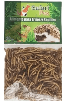 ALIMENTO PARA ERIZOS TENERBIO O GUSANOS PROTEICOS1