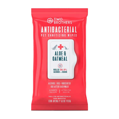 TWO BROTHERS ANTIBACTERIAL WIPES