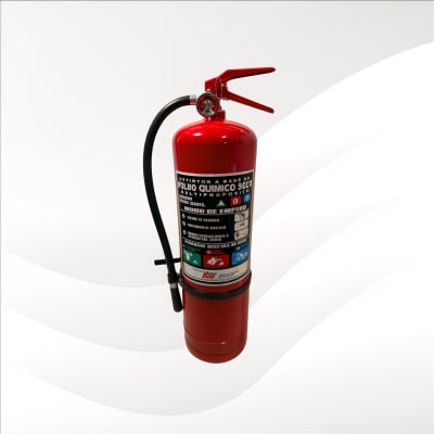 extintor 6 kilos pqs abc polvo quimico seco
