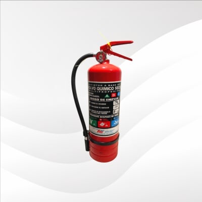 Extintor 4 Kilos - Extintor Polvo Quimico Seco PQS ABC 04 Kilos