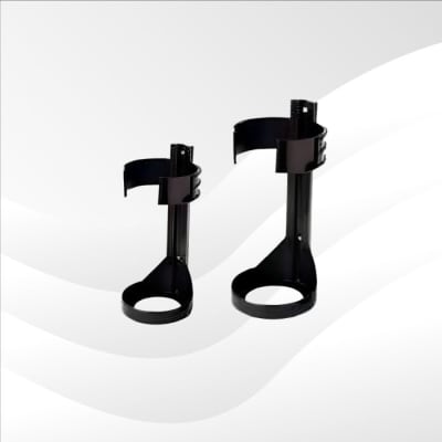 SOPORTE 1 KILO PLASTICO NEGRO