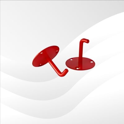 SOPORTE METALICO PARA EXTINTOR CO2 2-5-6 KG