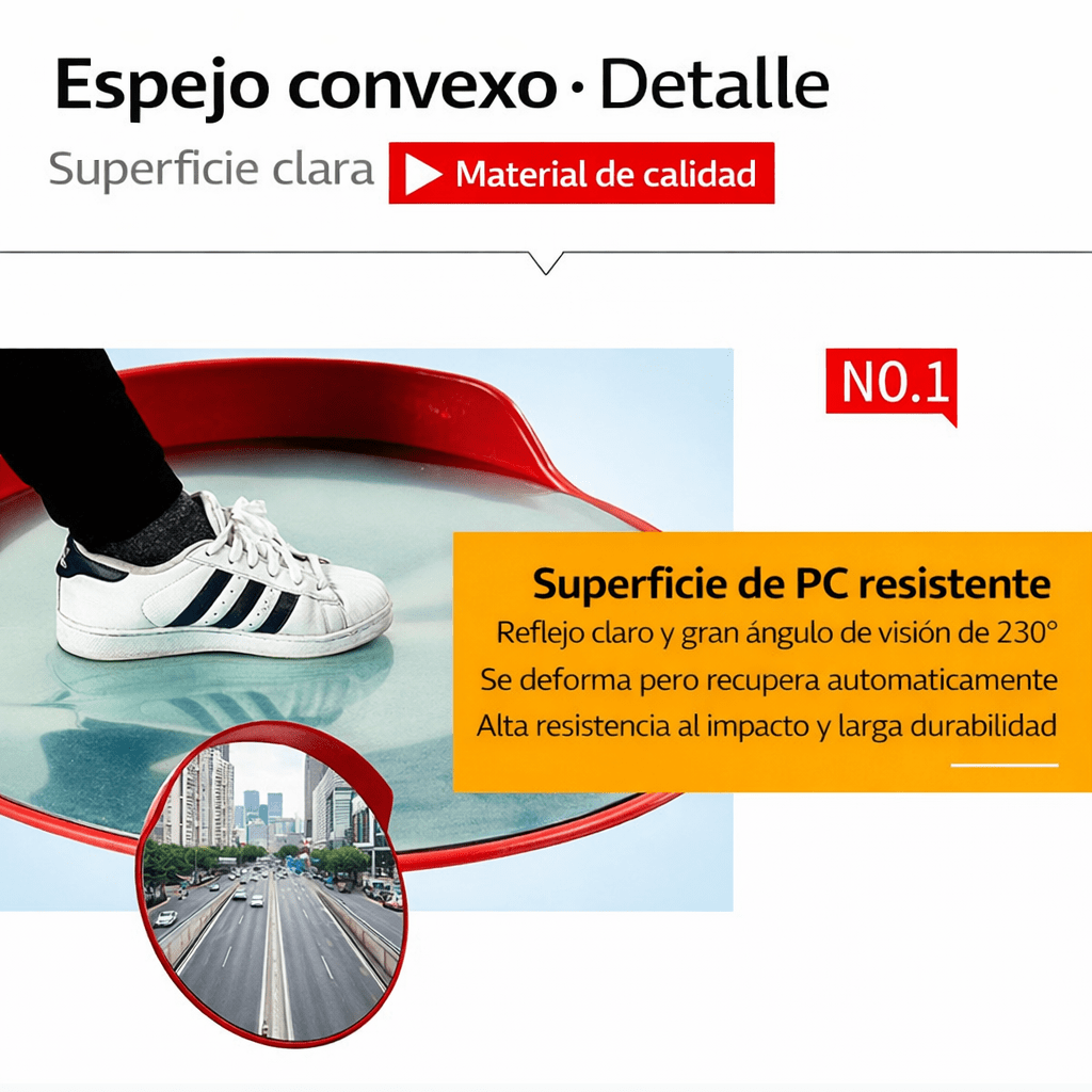 ESPEJO CONVEXO PARA EXTERIOR 80CM3