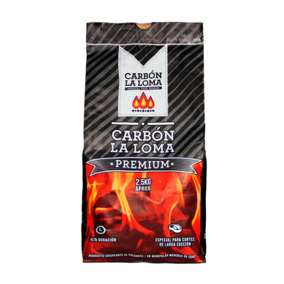 Carbon La Loma Premium Quebracho Blanco y Rojo 2.5 kg