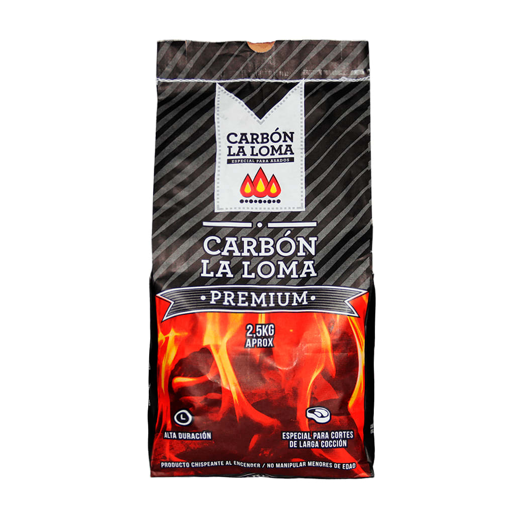 Carbon La Loma Premium Quebracho Blanco y Rojo 2.5 kg1