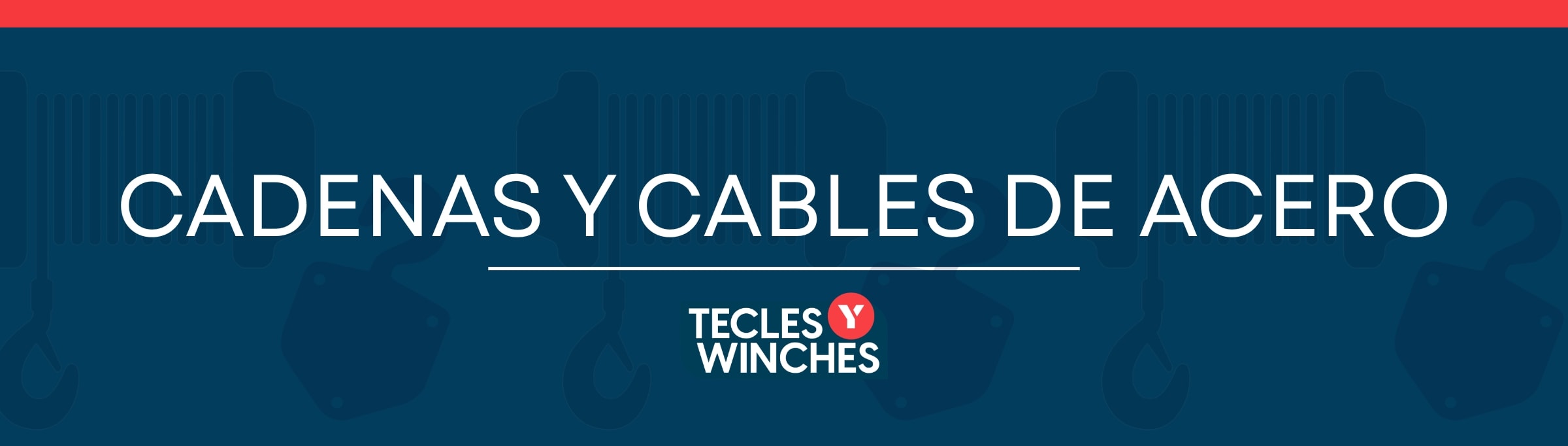 Cadenas y cables de acero