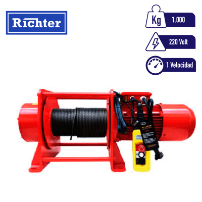 WINCHE AMWE 220V 1.000Kg x 60m1