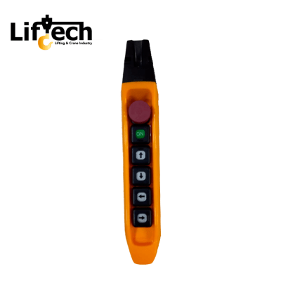 BOTONERA PARA TECLES ELECTRICOS TIPO BANANA 4P-1vel + up/stop 1