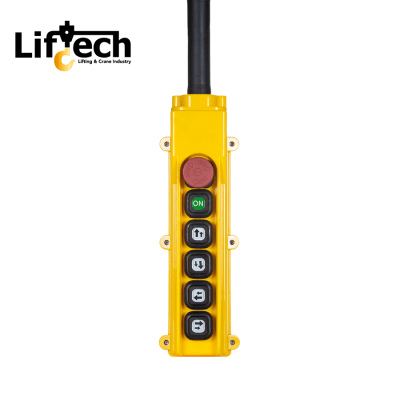 BOTONERA CUADRARA PARA TECLES ELECTRICOS 4P-2vel + on/stop 