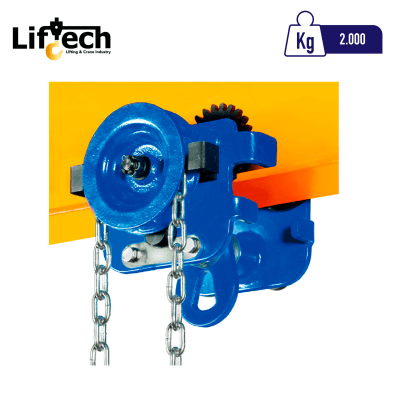 CARRO MANUAL DE ENGRANAJE TPG 2000Kg1