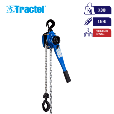 TECLE DE PALANCA BRAVO SIN LIMITADOR 3000Kg