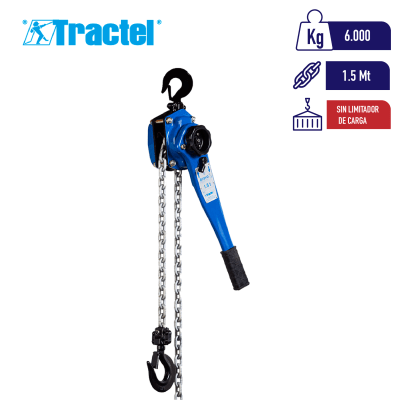 TECLE DE PALANCA BRAVO SIN LIMITADOR  6000Kg1