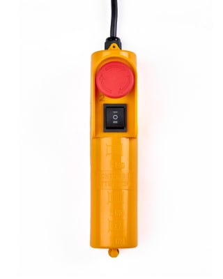 Botonera para mini winches 2P-1vel +on/stop - LF2P-1vel +on/stop -